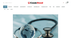 Desktop Screenshot of examread.com